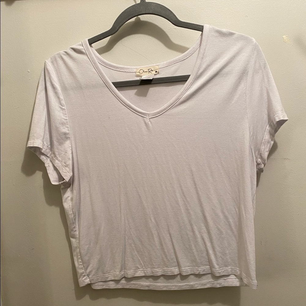 Olivia Rae White Tee
